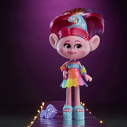 Кукла Trolls World Tour Делюкс Розочка, 15 см от Hasbro