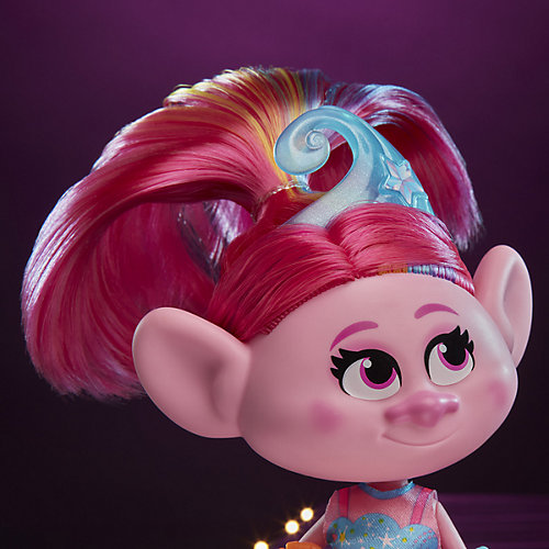 Кукла Trolls World Tour Делюкс Розочка, 15 см от Hasbro