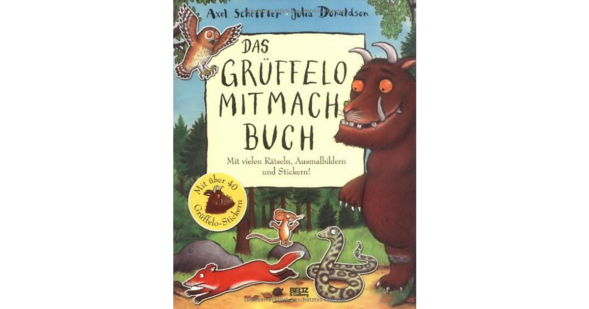 Buch - Das Grüffelo-Mitmachbuch