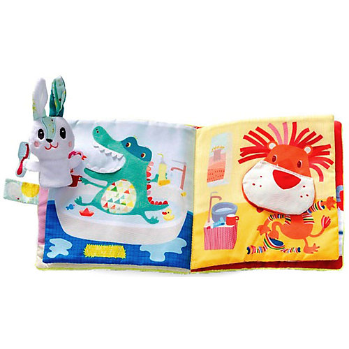 Мягкая книжка-игрушка Lilliputiens Про кролика Селестина, зубного врача от Lilliputiens