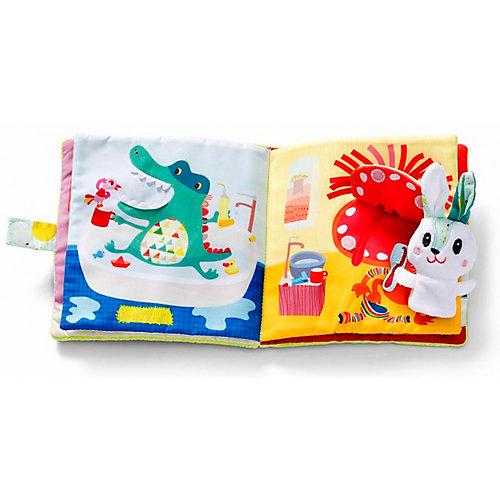 Мягкая книжка-игрушка Lilliputiens Про кролика Селестина, зубного врача от Lilliputiens
