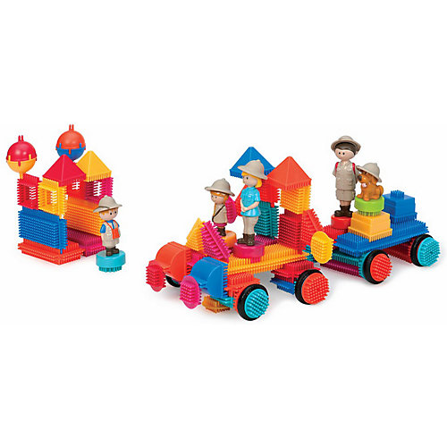 Конструктор игольчатый Bristle Blocks в чемоданчике, 85 деталей от Bristle Blocks