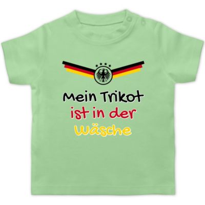Fussball Europameisterschaft 2021 Mein Trikot Ist In Der Wasche Deutschland Baby T Shirt Kurzarm T Shirts T Shirts Fur Kinder Shirtracer Mytoys