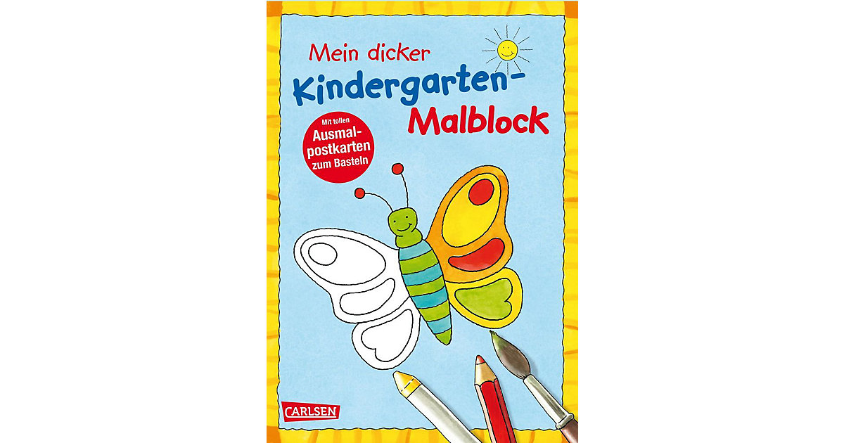 Buch - Mein dicker Kindergarten-Malblock