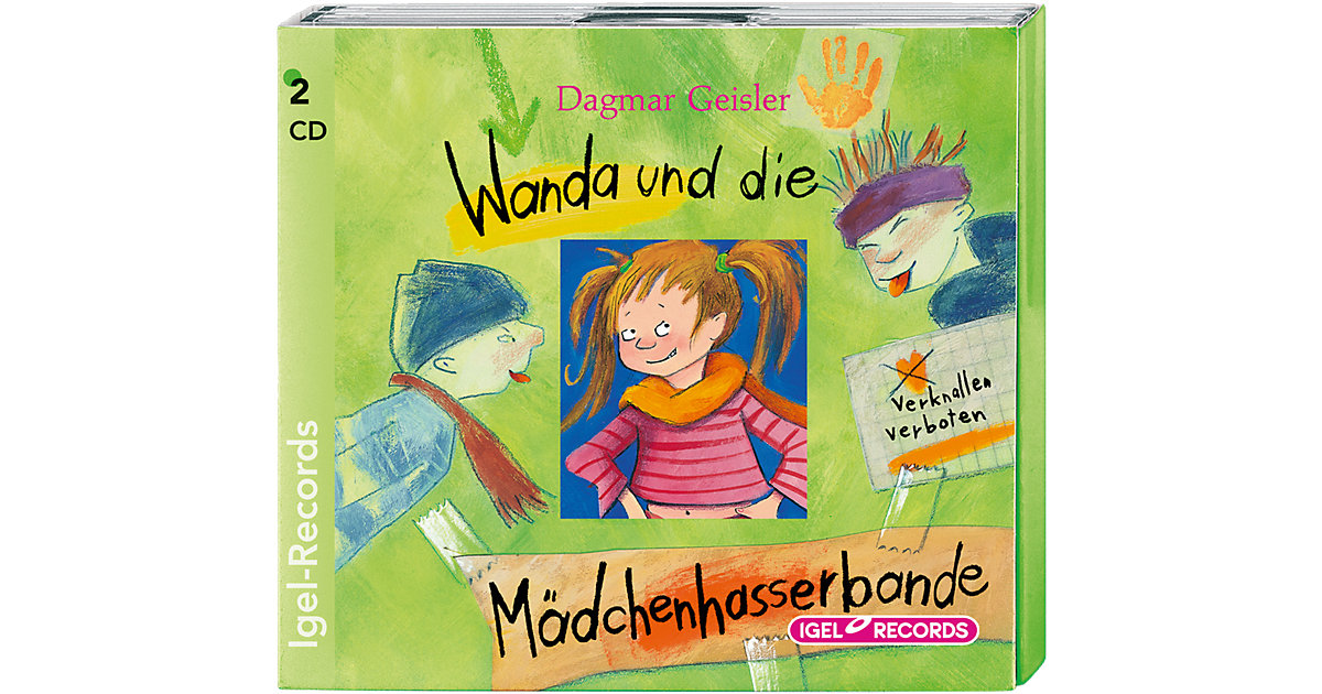 Wanda und die Mädchenhasserbande, 2 Audio-CDs Hörbuch