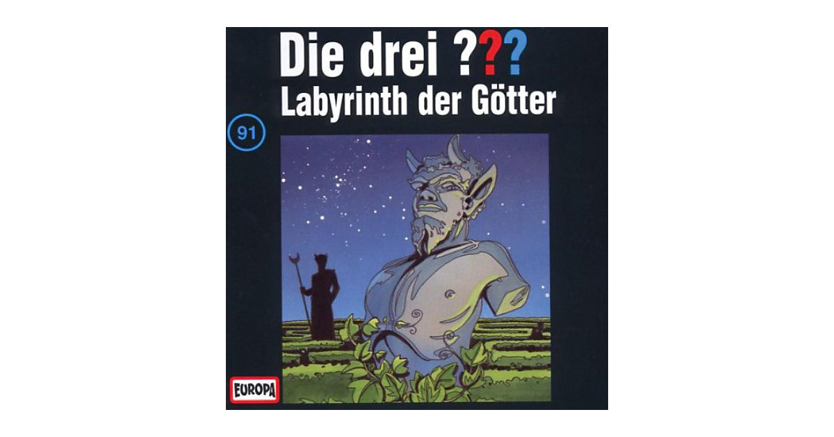CD 91 Drei ??? - Labyrinth der Götter Hörbuch