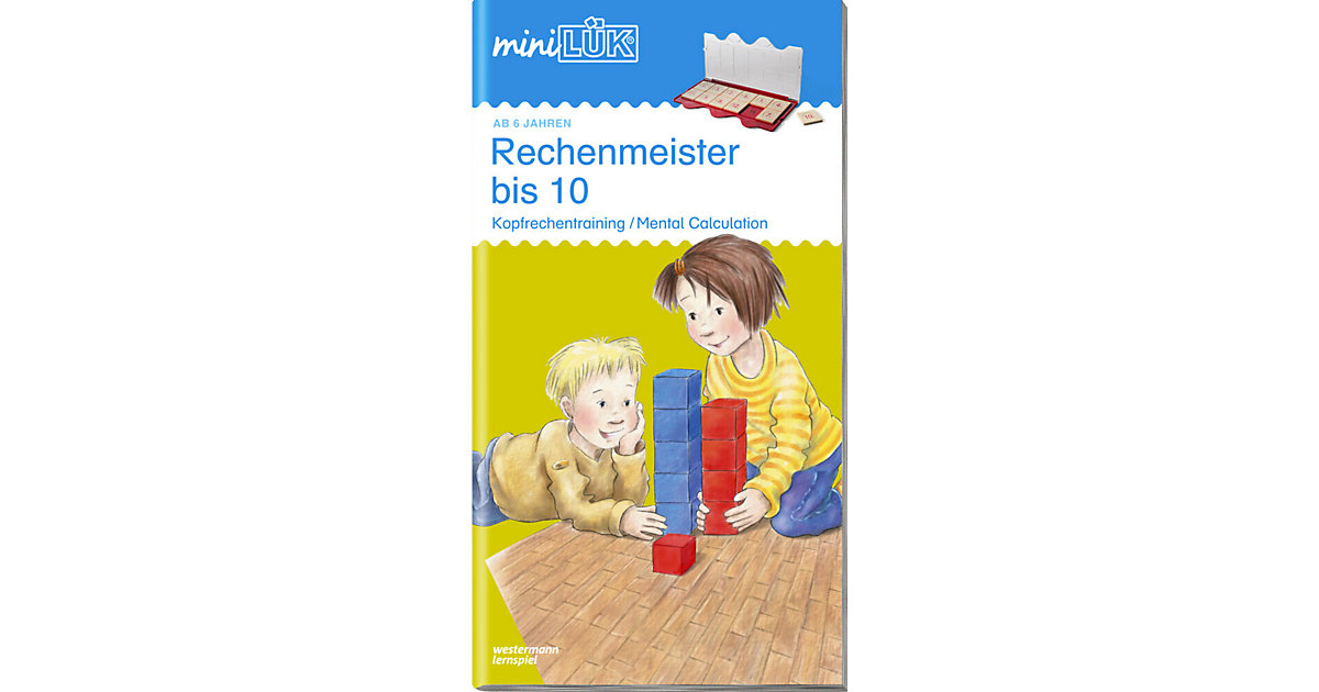 Buch - mini LÜK: Rechenmeister bis 10, Übungsheft