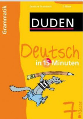 Buch - Duden Deutsch in 15 Minuten - Grammatik 7. Klasse