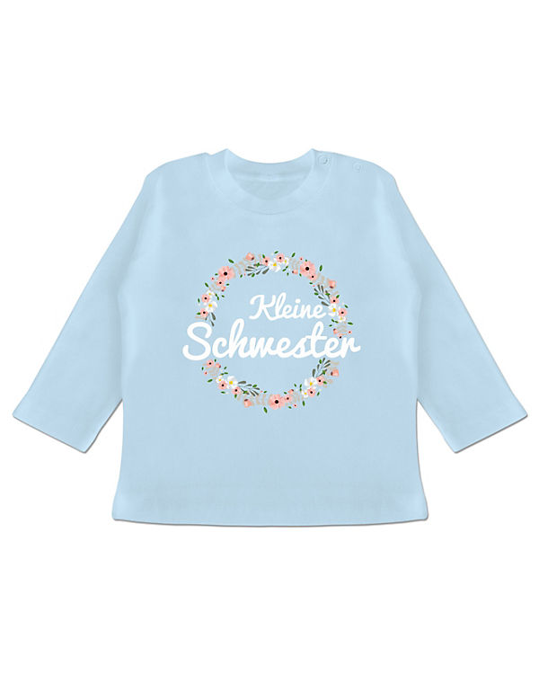 Kleine Schwester süße Eulen Geschwister Bruder und Schwester Shirtracer Kinder Sweatshirt Pullover für Jungen und Mädchen