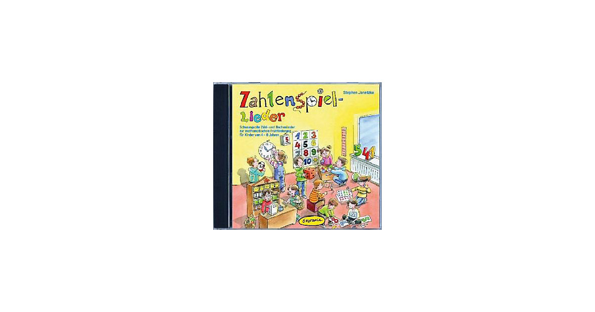 Zahlenspiel-Lieder, Audio-CD Hörbuch