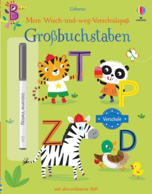 Image of Buch - Mein Wisch-und-weg-Vorschulspaß: Großbuchstaben