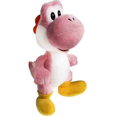 Super Mario Plüsch Yoshi stehend pink, 20 cm