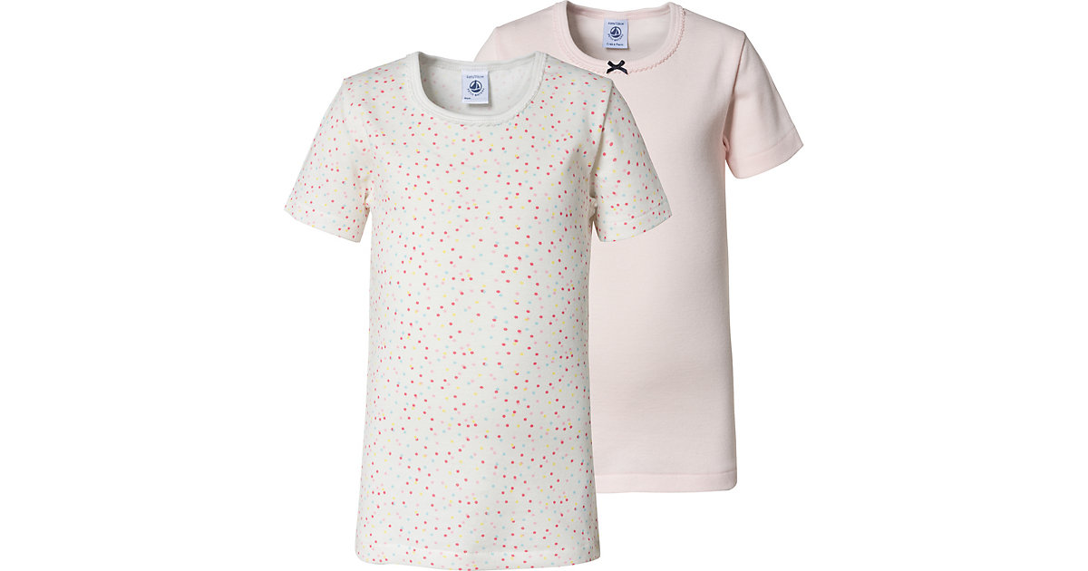 Unterhemd Doppelpack , Organic Cotton rosa Gr. 128 Mädchen Kinder – mit 33% Rabatt günstig kaufen