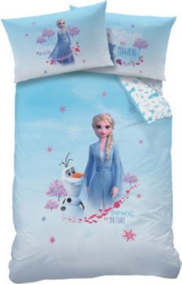 Disney´s Die Eiskönigin Bettwäsche Kinderbettwäsche Bettzeug Baumwolle 135x200