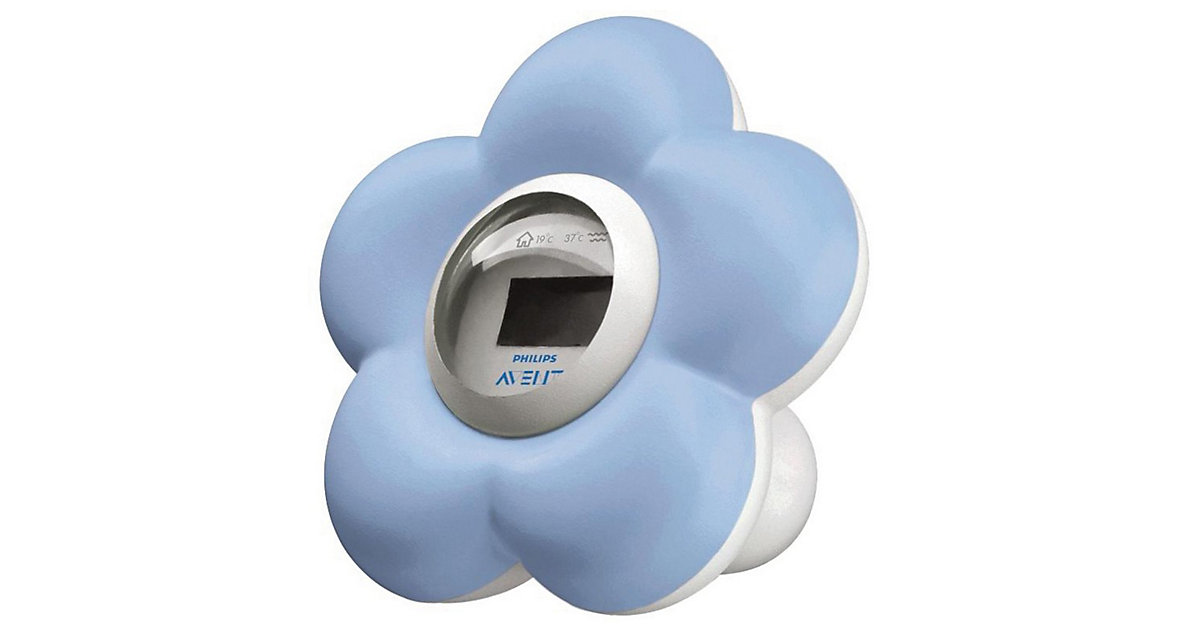 Philips AVENT · Philips AVENT SCH550/20 Bad- und Raumthermometer Blumendesign blau Philips AVENT · Philips AVENT SCH550/20 Bad- und Raumthermometer Blumendesign blau