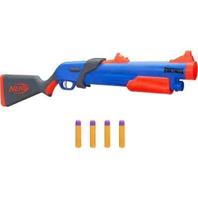 Nerf Fortnite Pump SG Blaster – Pump-Action Mega Dart Blaster – Hinter