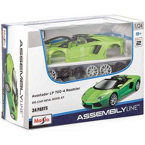 Машинка-конструктор Maisto Lamborghini Aventador LP 700-4 Roadster, 1:24 от Maisto
