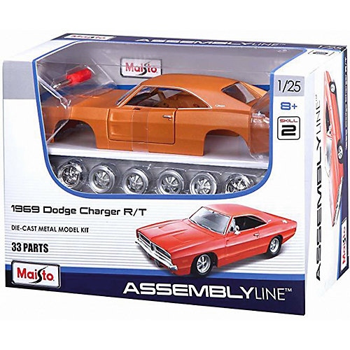 Машинка-конструктор Maisto 1969 Dodge Charger R/T, 1:24 от Maisto
