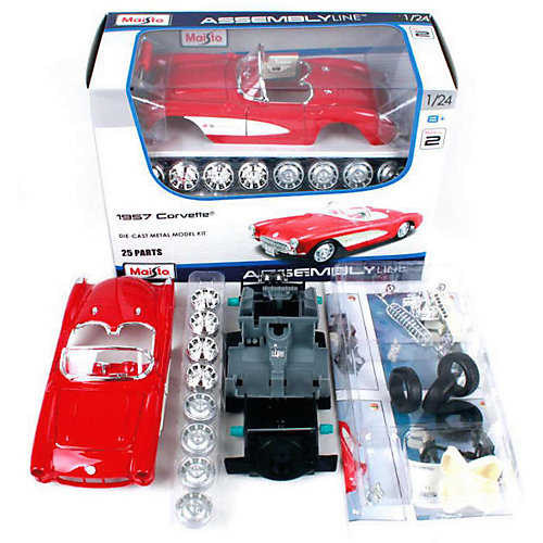 Машинка-конструктор Maisto 1957 Chevrolet Corvette, 1:24 от Maisto