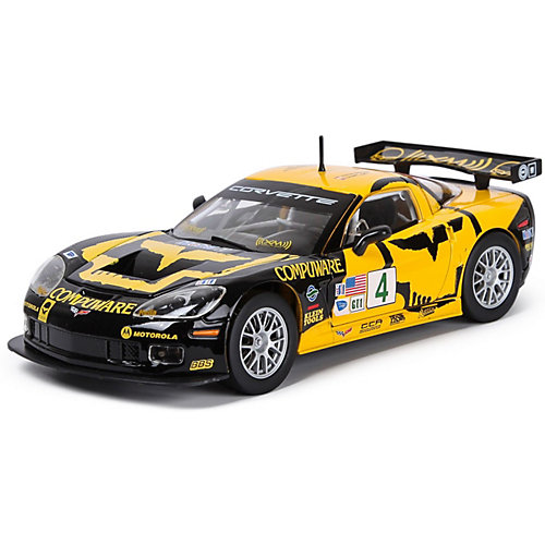 Машинка Bburago Chevrolet Corvette C6R, 1:24 от Bburago