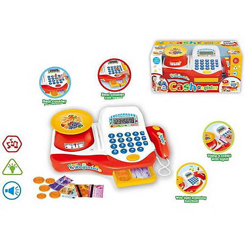 Игровой набор Hyl Касса, свет, звук