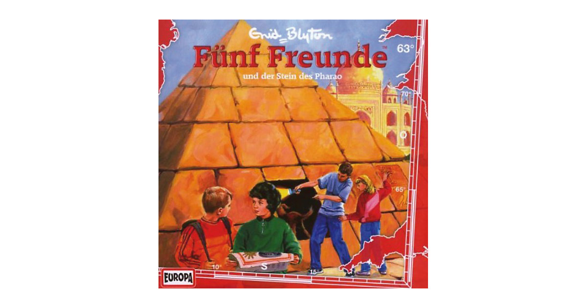CD Fünf Freunde- 063 - und der Stein des Pharao CD Fünf Freunde- 063 - und der Stein des Pharao