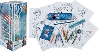 Mal- und Schreibturm Disney Die Eiskönigin, 25-tlg.