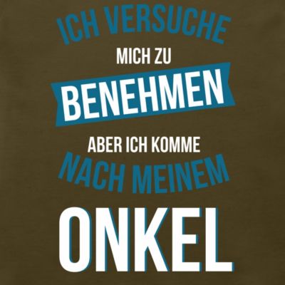 Spruche Kind Ich Versuche Mich Zu Benehmen Aber Ich Komme Nach Meinem Onkel Baby T Shirt Kurzarm T Shirts T Shirts Fur Kinder Mytoys