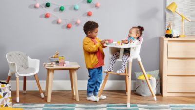 Hochstuhl SIENNA, grau 2