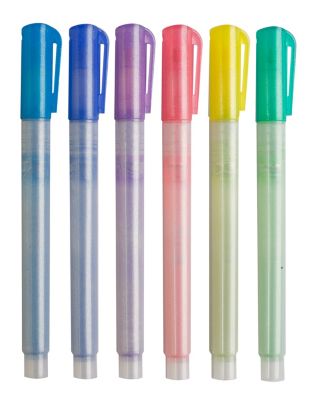 6 Glitter Fasermaler Malstifte-Sets 2