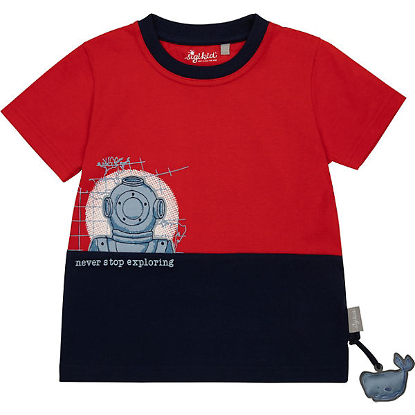 T-Shirt NAUTIC für Jungen, Unterwasserwelt, Organic Cotton