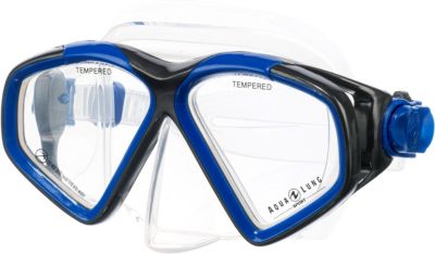 Intex Silikon Tauchmaske Taucherbrille AQUA PRO Top Tragekomfort ab 14 SCHWARZ 