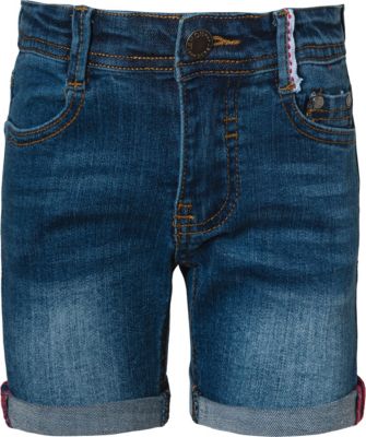 Jungen Jeansshorts Sommer - Gerade Schnitt Hellblau Mit Taschen
