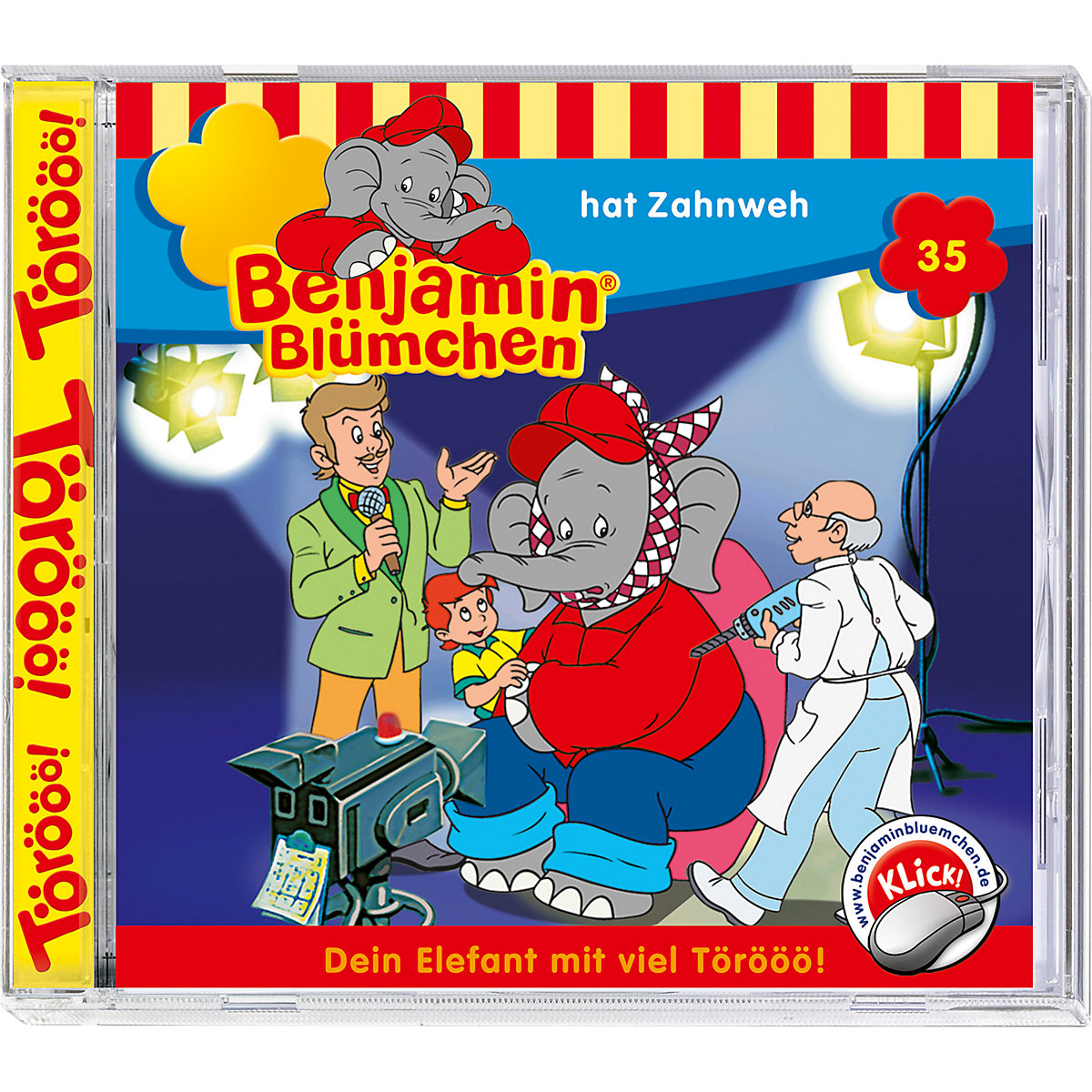 CD Benjamin Blümchen 35 -...hat Zahnweh