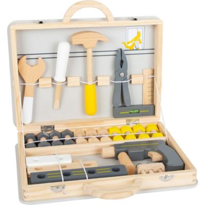 Kinderspielzeug Werkzeugkoffer Deluxe Werkzeugtasche Werkzeugkasten mit Werkzeug 