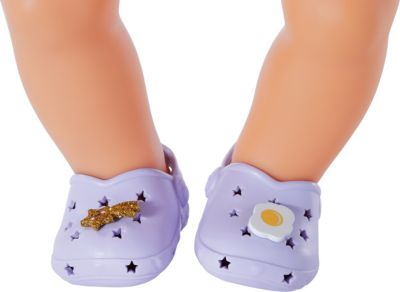 ZAPF 828311 Baby Born Holiday Schuhe mit Pins 4 Farben 