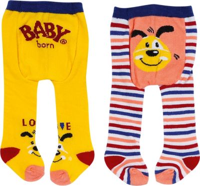 BABY born® Strumpfhose 2x 43 cm, gelb