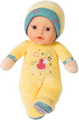 BABY born® Cutie for babies 18 cm, gelb