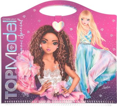 TOPModel Create your Glamour Special-Malbuch