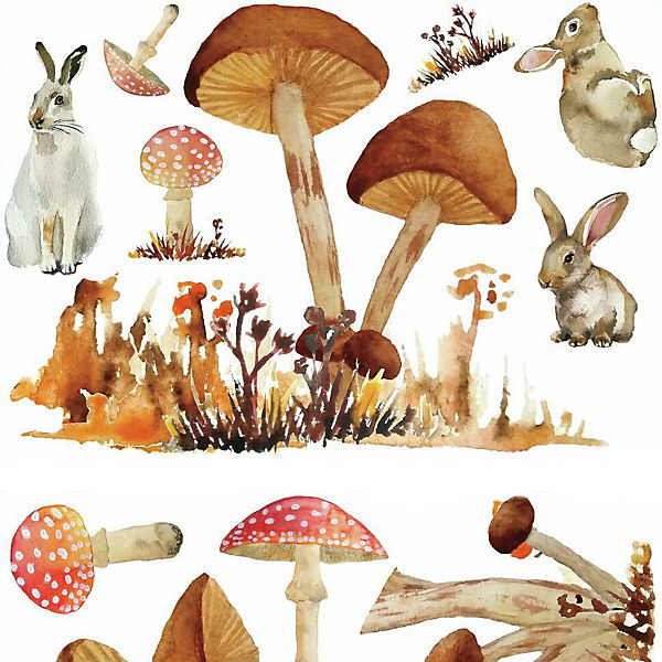 Mushroom and Bunnys XXL, 13-tlg.