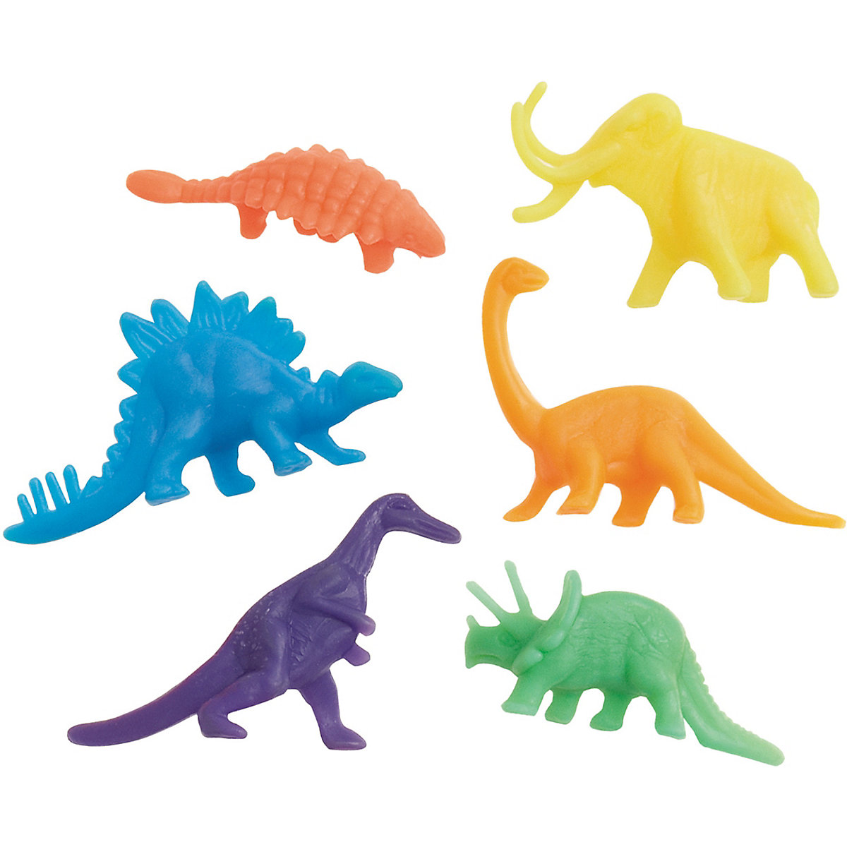 Unique Dino-Figuren 12 Stück im Säckchen