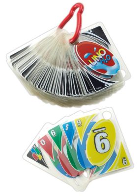 UNO H2O To Go Kartenspiel wasserfest Kinderspiel Unterhaltung Reisespiel NEU 