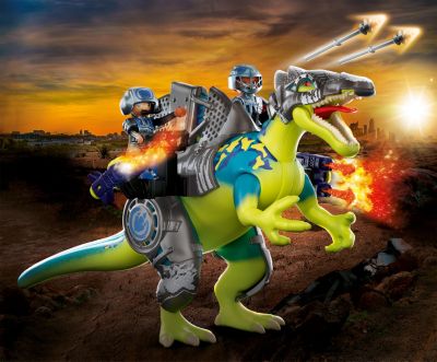 Doppelte Verteidigungs-Power Dinosaurier Spielset Playmobil 70625 Spinosaurus 