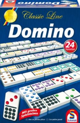 Schmidt Spiele 49247 Classic Line Domino XXL