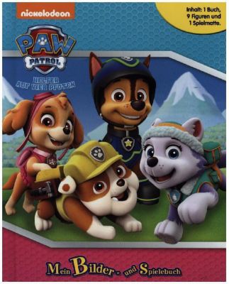 PAW Patrol Spielbuch + 8-10 Spielfiguren + Spielmatte