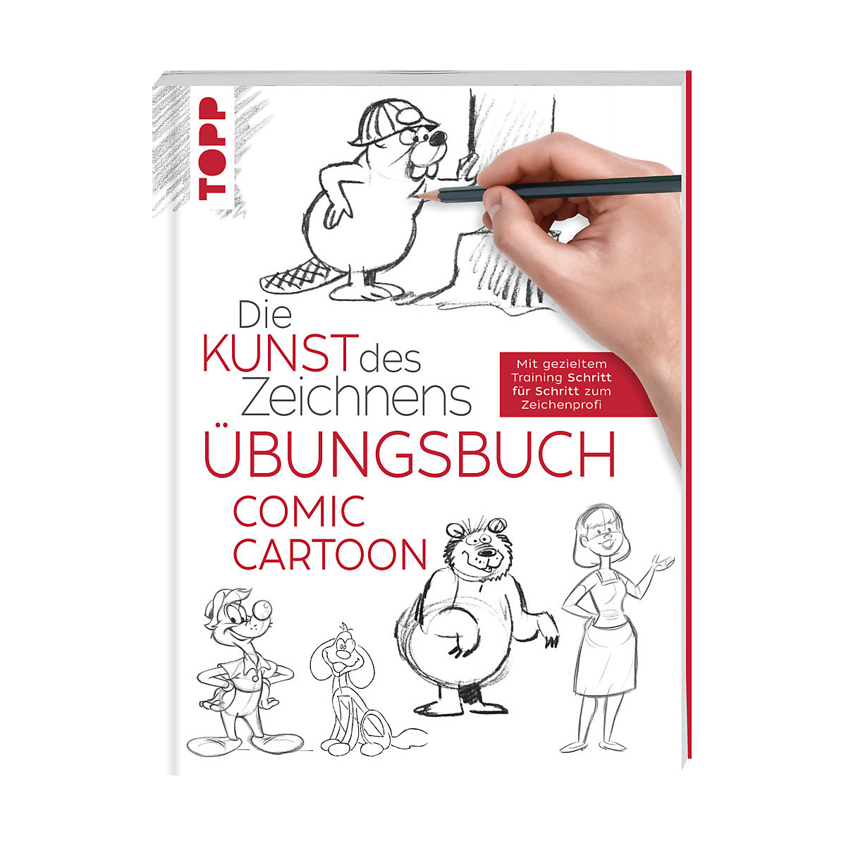 Die Kunst des Zeichnens Comic Cartoon Übungsbuch