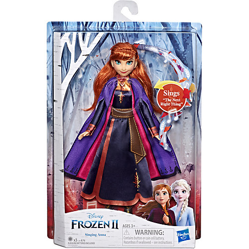 Поющая кукла "Холодное сердце 2" Анна от Hasbro