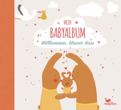 Image of Buch - Mein Babyalbum - Willkommen, kleiner Hase