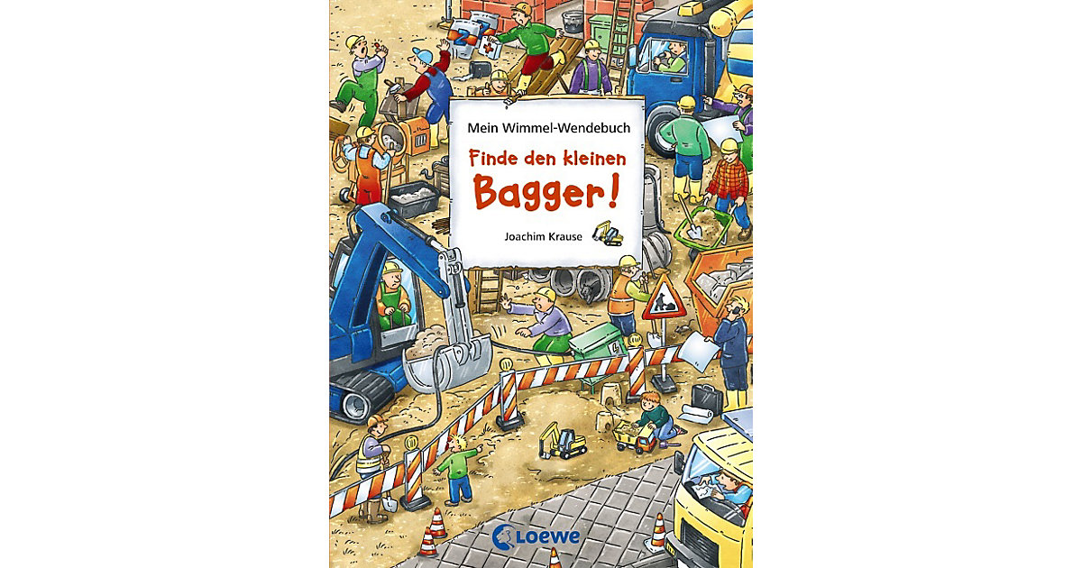 Buch - Mein Wimmel-Wendebuch: Finde den kleinen Bagger!, Sammelband