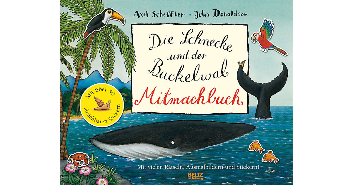 Buch - Die Schnecke und der Buckelwal - Mitmachbuch